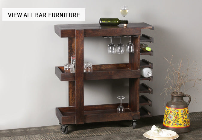 Bar Furniture Online | Wooden Bar Furniture | Fabuliv