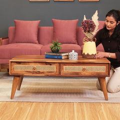 Verona Rattan Coffee Table