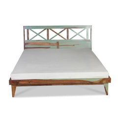 Mavis Solid Sheesham Wood Bed