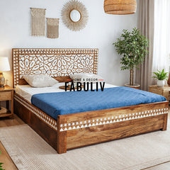 Clarence Solid Wood Bed