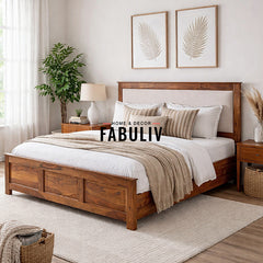 Charles Sheesham Wood Bed