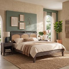 Atelier Solid Mango Wood Bed