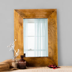 Modern Dark Bathroom Mirror