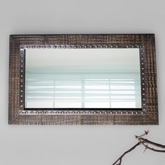 Coastal Wheathered Bathroom Mirror in 2 Sizes