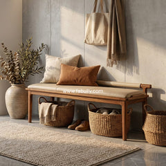 Norelle Sheesham Wood Bench