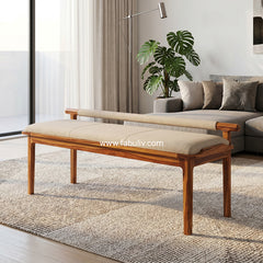 Norelle Sheesham Wood Bench