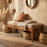 Aristelle wood Bench