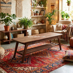 Veloria Sheesham Wood Bench