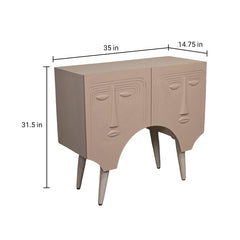 Aura Face Wooden Cabinet