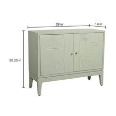 Aarambh Mango Wood Cabinet