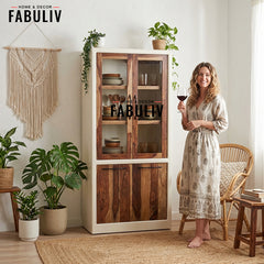 Advaya Tall Buffet Cabinet