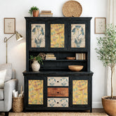 Black Beauty Solid Wood Buffet & Sideboard Cabinet