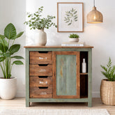 Gabriel Solid Wood Cabinet