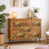 Thomas Solid Wood Cabinet in Large Size