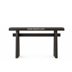 Aurevia Black Colsole Table in Mango Wood
