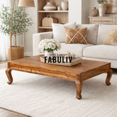 Coastal Solid Wood Coffee Table