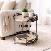 Lubov Black End Table