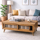 Sula Ivory Coffee Table in 2 Sizes