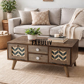 Carlos Cheveron Table in 2 Sizes