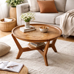 Kolam Hand Painted Coffee Table in 2 Sizes