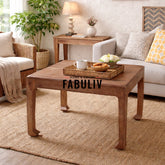 Richard Blow Square Coffee Table in 2 Sizes