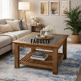 Sameul Square Coffee Table in 2 Sizes