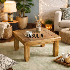 Abeer Natural Coffee Table