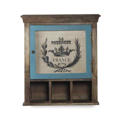 Alfredo Solid Wood Natural & Vintage Wall Shelf in 2 Sizes