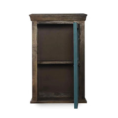 Alba Solid Wood Vintage Hand Painted Wall Shelf