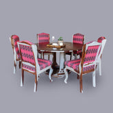 Lawson Solid Wood Six Seater Dining Set