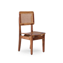 Elena Sheesham Wood Rattn Chair
