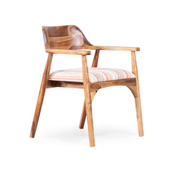 Diego Rattan Sheesham Wood Chair