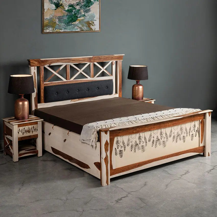 Frida Solid wood Bed