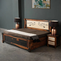 Venetian Solid Wood Bed