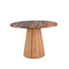 Fidel Solid Wood 4 Seater Dining Table