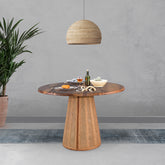 Fidel Solid Wood 4 Seater Dining Table