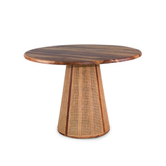 Fidel Solid Wood 4 Seater Dining Table