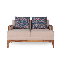 Arbor Rattan Sofa 2 Seater Textured Ivory