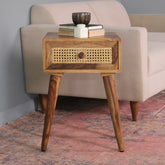 Verona Rattan End Table