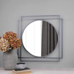 Orne Iron Decorative Mirror