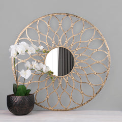 Natura Iron Decorative Mirror