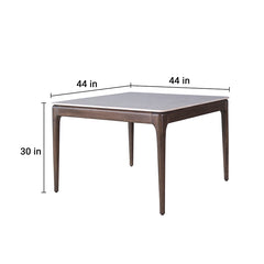 Clarion Marble Top 4 Seater Dining Set