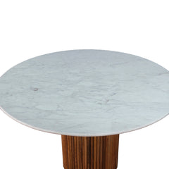 Gistel Marble Top 4 Seater Dining Table