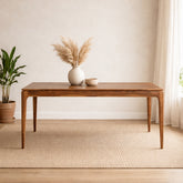 Kawung Sheesham Wood 6 Seater Dining Table