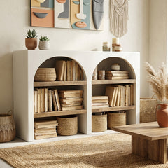 Advaya 4-Shelf Display Cabinet