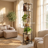 Raffiné Iron and Mango Wood Display Unit
