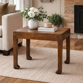 Richard Walnut End Table 21" X 21"