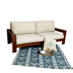 Trissino Solid Wood Two Seater Sofa