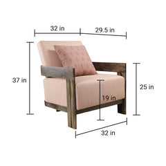 Frida Solid Wood Arm Chair