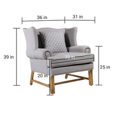 Edvard Solid Wood Arm Chair